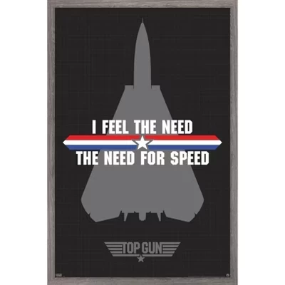 Постер Trends International Top Gun, скорость, под дерево