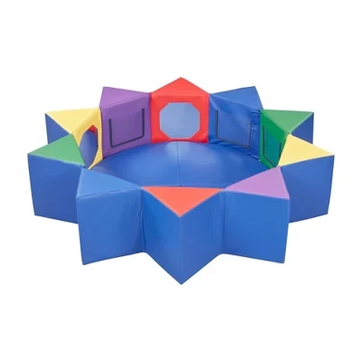 Набор ECR4Kids SoftZone с зеркалами, разноцветный
