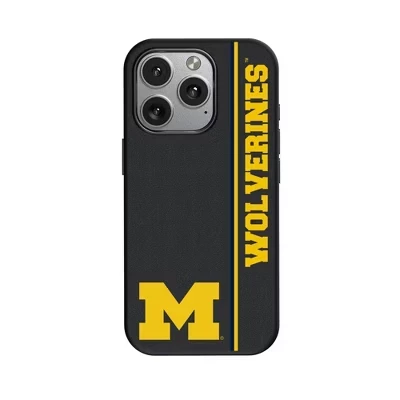 Боковая панель NCAA Big Ten Universities, совместимый с MagSafe чехол для мобильного телефона Apple iPhone michigan wolverines