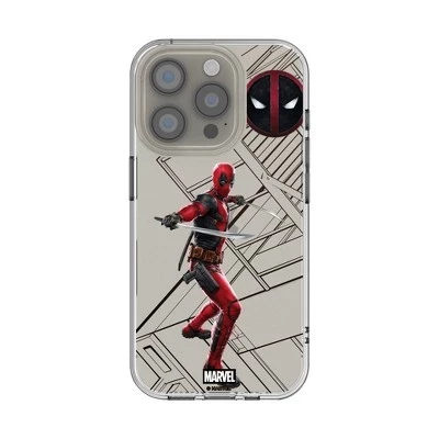 Прозрачный чехол для мобильного телефона Marvel Deadpool MechLine Clear для Apple iPhone deadpool