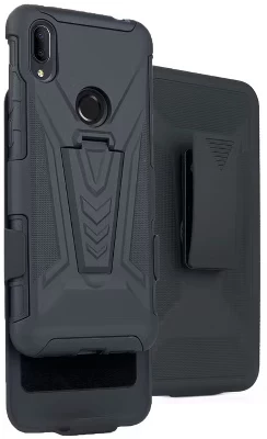 Чехол Nakedcellphone для Jitterbug Smart3 с клипсой, черный