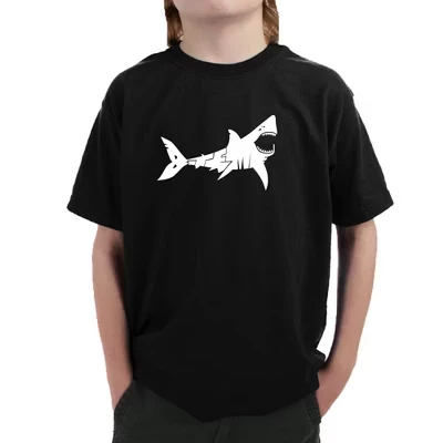Футболка с надписью Boy's Word Art - УКУСИ МЕНЯ, черная