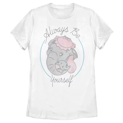 Женская футболка Always Be Yourself белого цвета