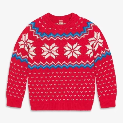 Детский свитер Fair Isle с леденцом на палочке