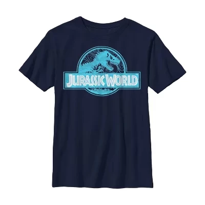 Футболка для мальчиков Jurassic World T. Rex, синяя