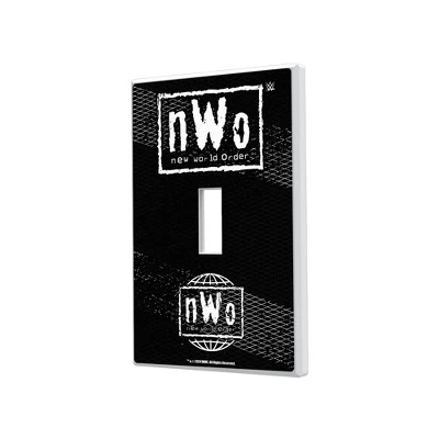 Стальная пластина выключателя света WWE Legends со скрытым винтом для одиночного переключения новый мировой порядок