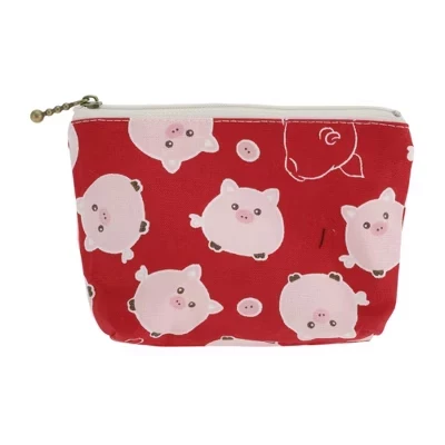 Монетница Unique Bargains на молнии, разноцветная