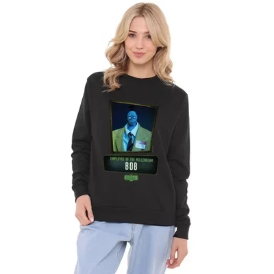 Женская толстовка Bob Employee Of The Millenuim Crew черного цвета