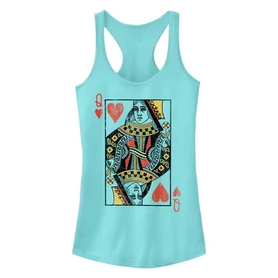 Майка-беговая дорожка Junior's Lost Gods Heart Queen Card cancun