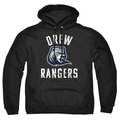 Мужское худи NCAA Drew University Rangers, черное