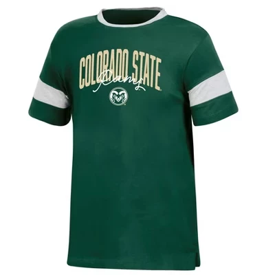 Футболка с узлом для девочек Colorado State Rams'