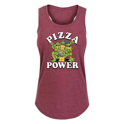 Женская спортивная майка Pizza Power Graphic Racerback Tank