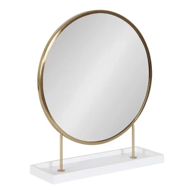 Настольное зеркало Kate & Laurel Maxfield, белое