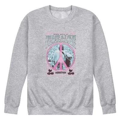 Мужская флисовая толстовка с графическим рисунком Three Days athletic heather