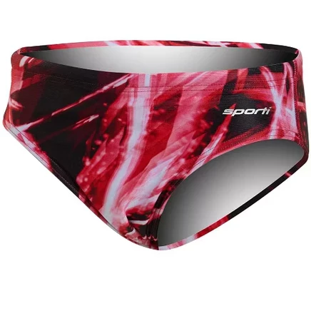 Мужские плавки Sporti HydroLast Neon Rush, красные