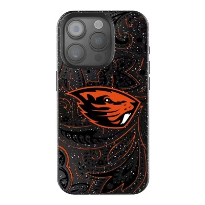 Чехол для мобильного телефона NCAA Pac-12 Universities Paisley Bling для Apple iPhone с изображением бобров штата Орегон