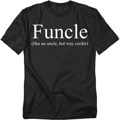 Мужская футболка LogoVision Funcle Definition, черная