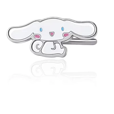 Серьга для носа Hello Kitty из стали 316L, белая