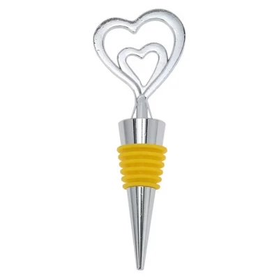 Пробка Unique Bargains Double Heart, алюминиевая, разноцветная