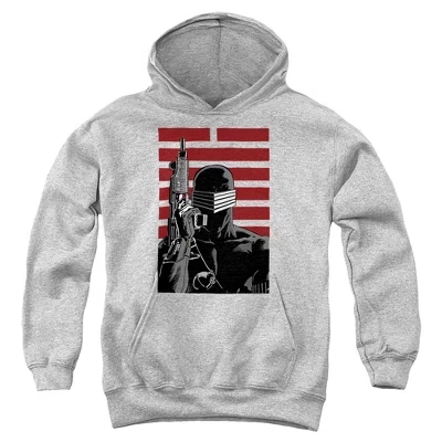 Худи для мальчиков G.I. JOE Snake Eyes Ninja, меланжевое