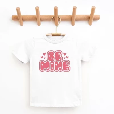 Футболка с коротким рукавом Be Mine Bubble для малышей белого цвета