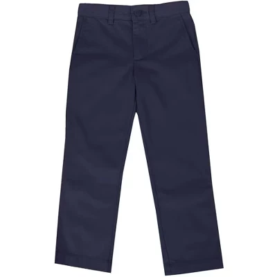 Брюки для школьной формы Galaxy Authentic Boy's с плоской передней частью синего цвета