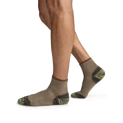 Мужские носки Performance Quarter Boot Socks - 3 упаковки chestnut beach