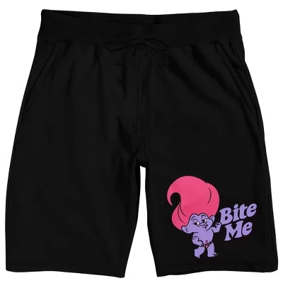 Мужские домашние шорты Trolls Good Luck Bite Me, черные