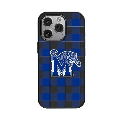 NCAA AAC Universities Клетчатый чехол для мобильного телефона, совместимый с MagSafe, для Apple iPhone memphis tigers