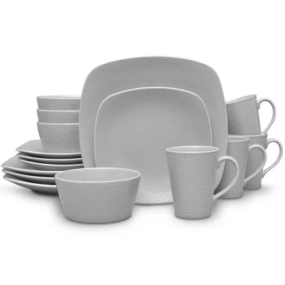 Набор посуды Noritake Colorscapes, 16 предметов, серый