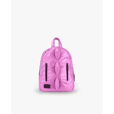 Детский рюкзак 7AM Enfant MINI Dino 12″ стеганый, фиолетовый