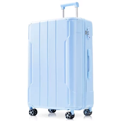 Чемодан TUYOHW 28″ с замком TSA, голубой