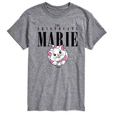 Мужская футболка Aristocats с коротким рукавом и графическим рисунком athletic heather