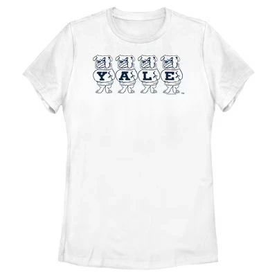 Женская университетская футболка Handsome Dan Sweatshirt белого цвета