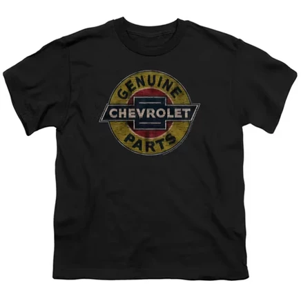 Футболка для мальчиков Chevrolet Genuine Chevy Parts, черная