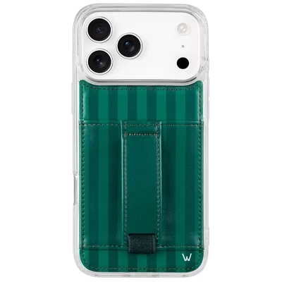 Чехлы Чехол для телефона iPhone 17 Pro Max с бумажником и ремешком для пальцев