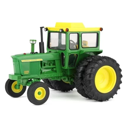 1/32 Трактор John Deere 4020 с кабиной и задними сдвоенными колесами, коллекция 2026 года выпуска Green 85086