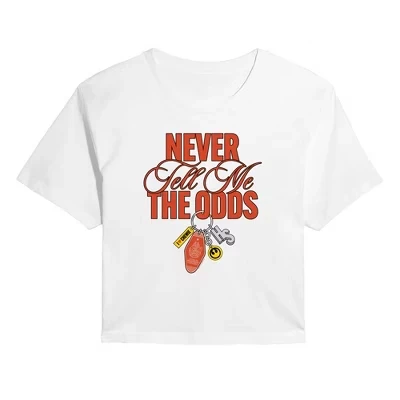 Женская футболка Star Wars «Never Tell Me The Odds», белая