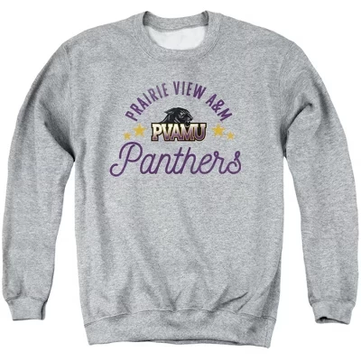 Официальная толстовка A&M University Panthers с круглым вырезом для взрослых Athletic heather
