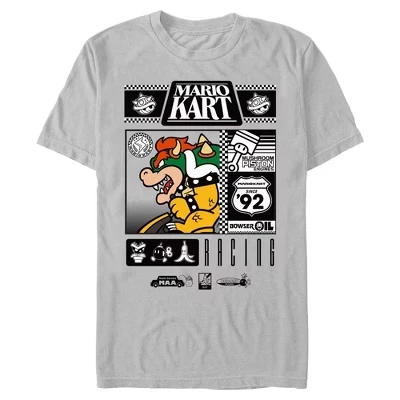 Мужская футболка Bowser Oil Racing T Shirt