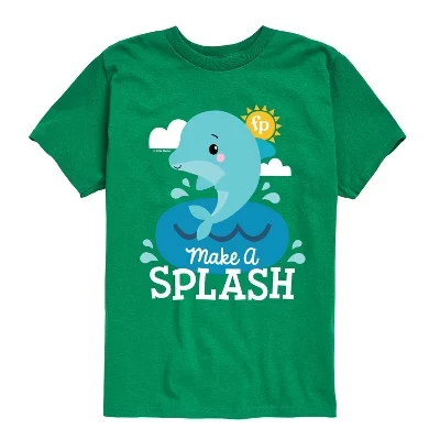 Детская футболка Fisher Price Make A Splash, зеленая