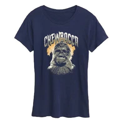 Женская футболка с коротким рукавом Chewbacca Full Moon Horror с графическим рисунком