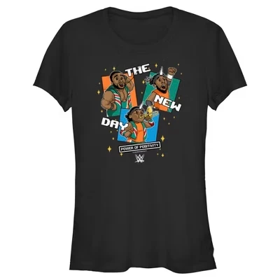 Женская футболка WWE The New Day, черная
