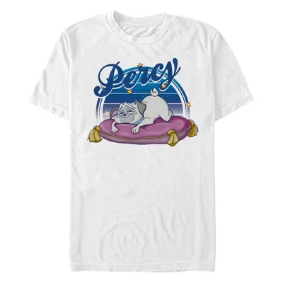 Мужская футболка Disney Pocahontas Percy Dreamy, белая
