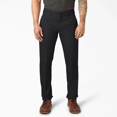 Мужские рабочие брюки Dickies Slim Fit Taper, черные