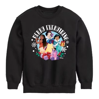 Мальчиковая флисовая толстовка Disney «Merry Everything», черная