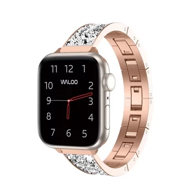 Браслет с бриллиантами для Apple Watch из розового золота