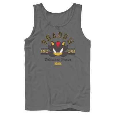 Мужская теневая майка Ultimate Power Tank Top цвета древесного угля