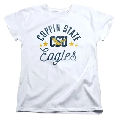 Женская футболка NCAA Coppin State Eagles, белая