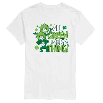 Мужская футболка с коротким рукавом и рисунком All Green Everything белого цвета